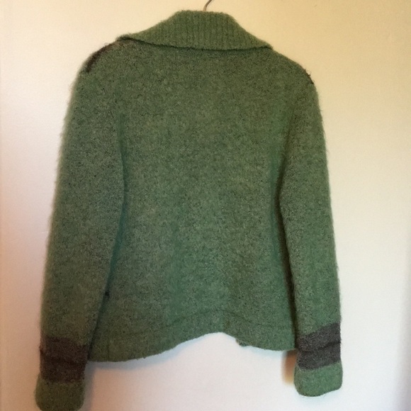 Cozy Wool Sweater Jacket - Picture 4 of 5